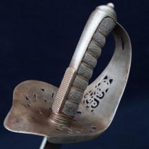 British Indian Army 1898 Pattern Infantry Staff Sergeant’s Sword, Dated 1910 with Regimental Marking 17